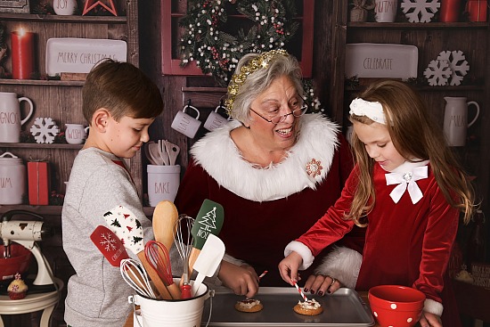 Baking with Mrs. Claus